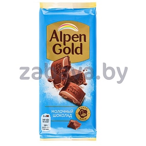 Шоколад Alpen Gold, молочный, 80 г