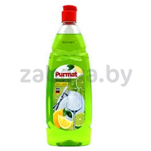 Бальзам д/мытья посуды Purmat, zitrone+limette, 900 мл