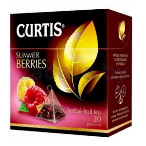 Чайный напиток Curtis Summer Berries, 20 пирамидок