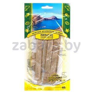 Рыба липарис «Теплый стан», тихоок., суш.-вял. сол., 40 г