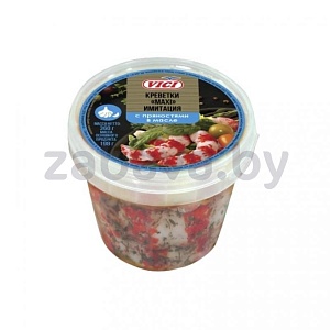 Креветки маринованные с пряностями в масле Vici, 360 г