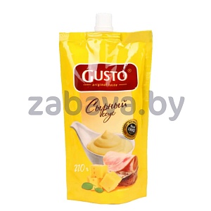 Соус Gusto «Сырный», 210 г