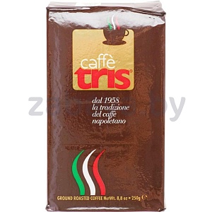 Кофе молотый Caffe Tris, 250 г, Италия