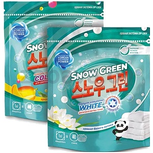 Стиральный порошок Snow Green, 1 кг