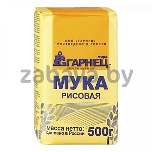 Мука рисовая «Гарнец», 500 г