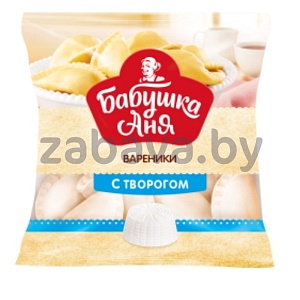 Вареники «Бабушка Аня» с творогом, 430 г