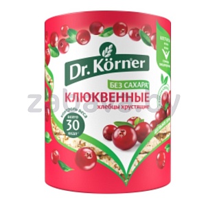 Хлебцы Dr.Korner, клюква, 100 г