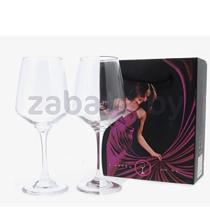 Набор бокалов для вина в подар. упаковке, 2 шт., 350 мл
