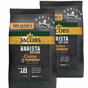 Кофе в зернах Jacobs Barista Editions Crema, 800 г