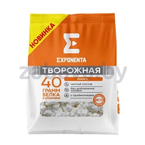 Продукт творожный Exponenta, манго, обезжир., 250 г