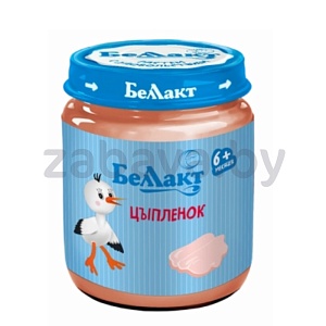 Пюре «Беллакт» из цыпленка, 95 г