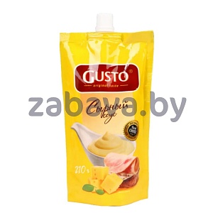 Соус Gusto «Сырный», 210 г, в ассорт.