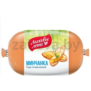 Сыр плавленый «Ласковое лето» «Минчанка», копченый, 40%, 300 г