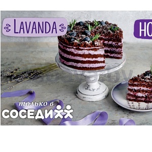 Торт Lavanda «Черничный», 1 кг
