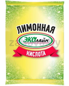 Лимонная кислота «Эколайн», 100 г