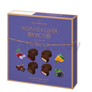 Набор конфет «Коллекция вкусов» «Коммунарка» в горьком шоколаде, 250 г
