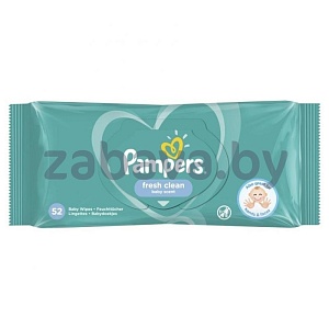 Влажные салфетки Pampers Fresh Clean, 52 шт.