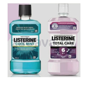 Ополаскиватель для рта Listerine, в ассорт., 500 мл