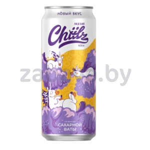 Лимонад Chiilz со вк. сахарной ваты, 450 мл