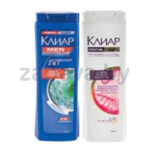 Шампунь-бальзам «Клиар», 400 мл, в ассорт.