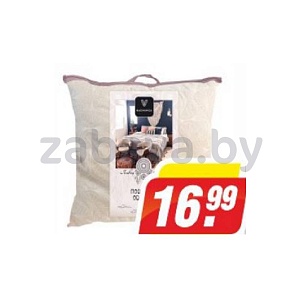 Подушка «Лебяжий пух», 70×70 см, микрофибра с кантом