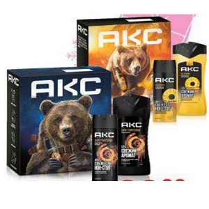 Гель для душа и дезодорант аэрозольный «Акс», 250+150 мл