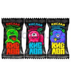 Карамель леденцовая Sla Sti «Кислоп микс», 1 кг