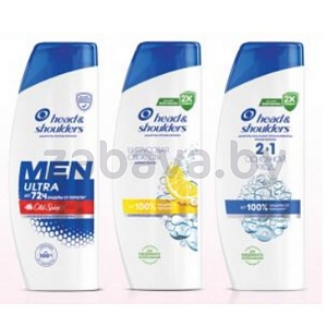 Шампунь Head&Shoulders, 400 мл, в ассорт.