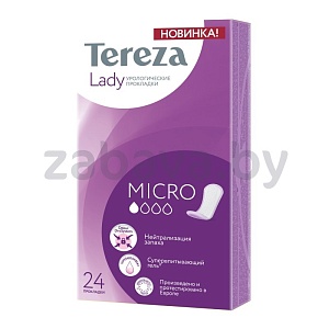 Прокладки урологические Tereza micro, 24 шт.