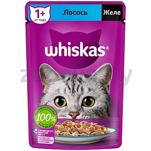 Корм для кошек Whiskas, 75 г, в ассорт.