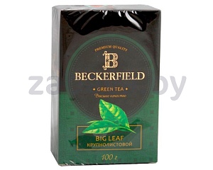 Чай зеленый/черный Beckerfield, крупнолистовой, 100 г