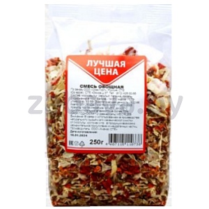 Смесь овощная «Лучшая цена», суш., 250 г
