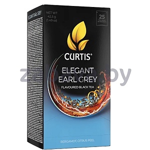Чай черный Curtis Elegant Earl Grey, 25 пак.