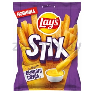 Снеки Lay's Stix, с соусом, 50 г, в ассорт.