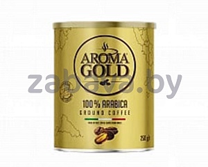 Кофе молотый Aroma Gold Ground, 100% арабика, 250 г