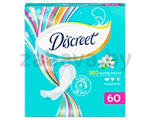 Прокладки Discreet, 60 шт., в ассорт.