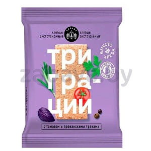 Хлебцы «Три грации», томат и прованские травы, 55 г
