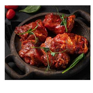 Шейка свиная в маринаде для запекания, п/ф, охл., 1 кг