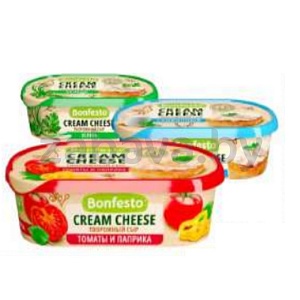 Сыр мягкий Bonfesto Cream Cheese, 65%, 140 г, в ассорт.