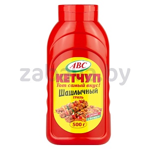 Кетчуп ABC «Шашлычный гриль», 500 г