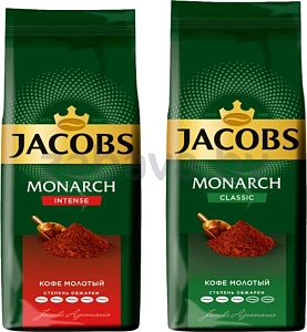Кофе молотый Jacobs Monarch, 230 г, в ассортименте