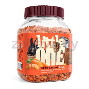 Лакомство Little One для всех видов грызунов, cушеная морковь, 200 г