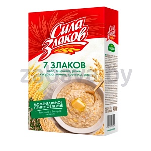 Хлопья «Сила злаков» «Семь злаков», зерновые, 400 г