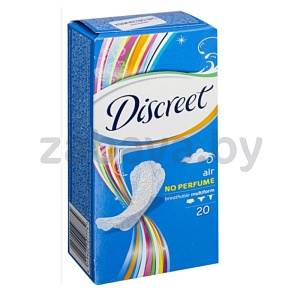 Прокладки гигиенические ежедневные Discreet, 20 шт.