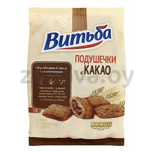 Подушечки «Витьба» с какао, 130 г