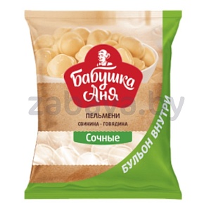 Пельмени «Бабушка Аня» «Сочные», 430 г