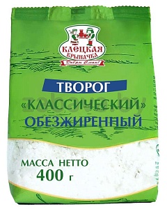 Творог «Классический», обезжиренный, 400 г