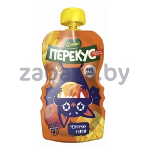Пюре «Сочный перекус», 140 г, мультифрукт