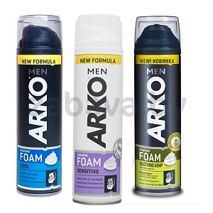 Пена для бритья Arko Men, 200 мл, в ассорт.