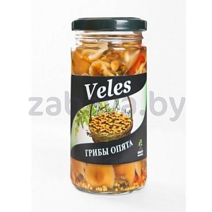 Грибы Veles, опята, марин., 350 г